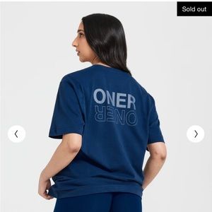 Oner Active Classic Mirror Graphic Oversized T-Shirt